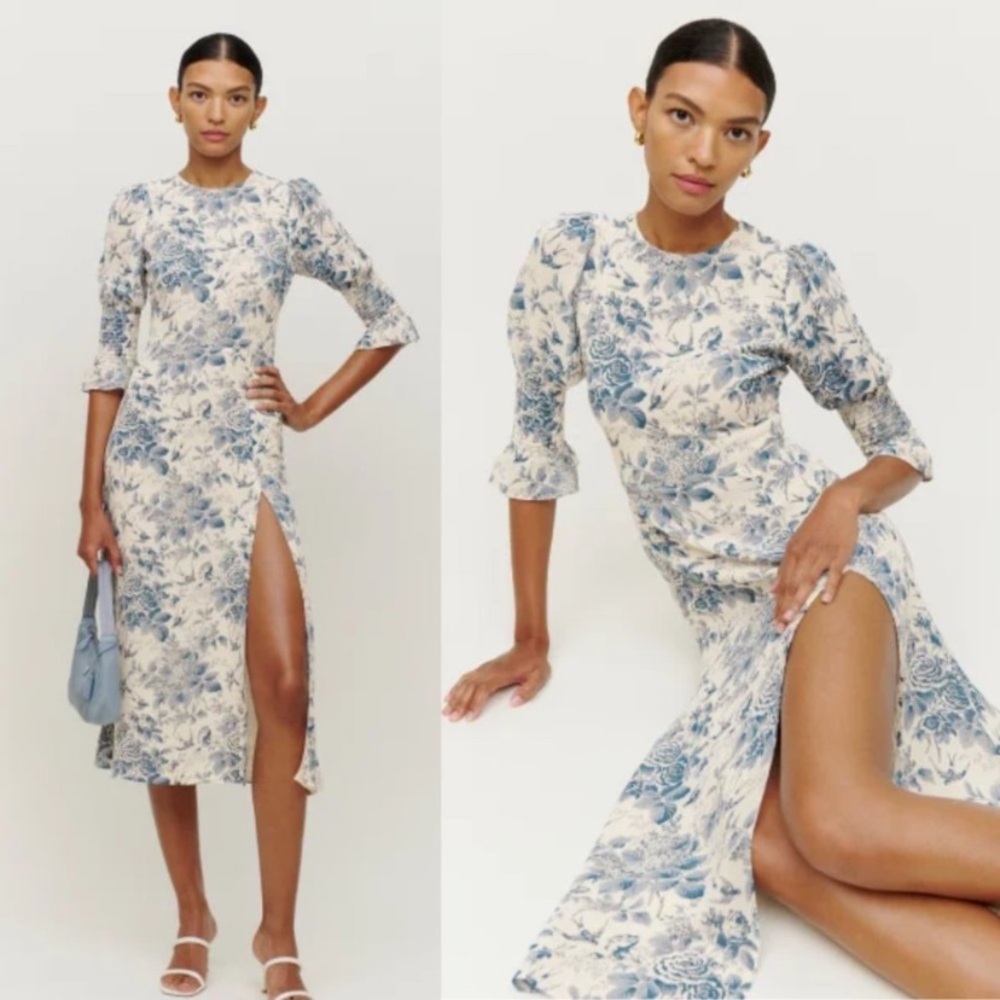 Reformation midi Carolina dress